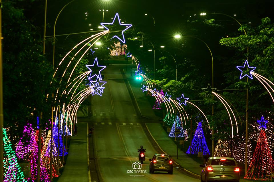 Confira a decoração Natalina de Parauapebas sob olhar de Déo